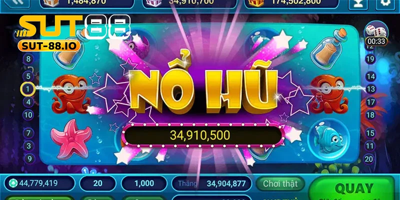 Game nổ hũ online SUT88 Game nổ hũ online SUT88 có sức hấp dẫn lớn